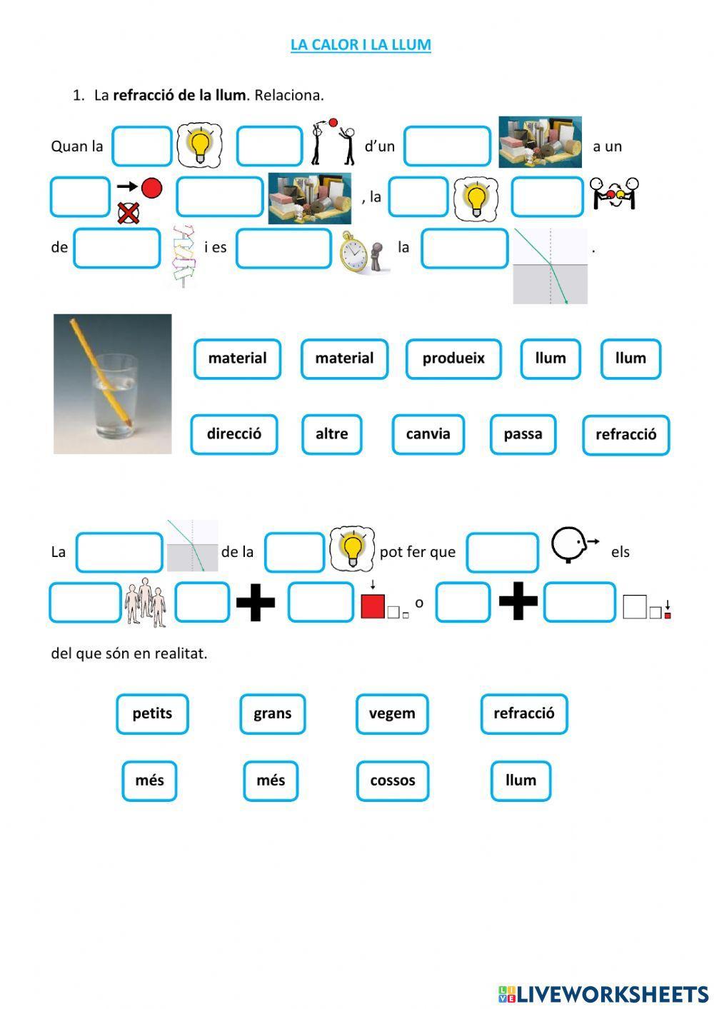 La calor i la llum 7. La refracció de la llum