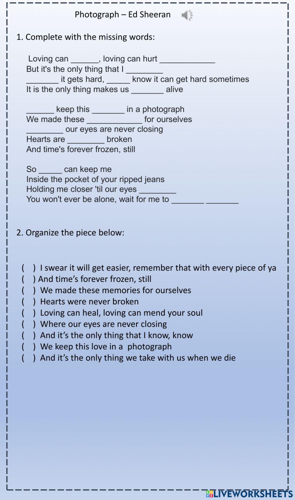 Photograph - Ed Sheeran