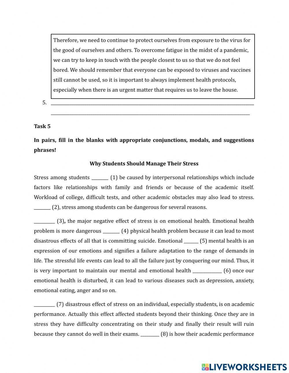 Hortatory Exposition Text