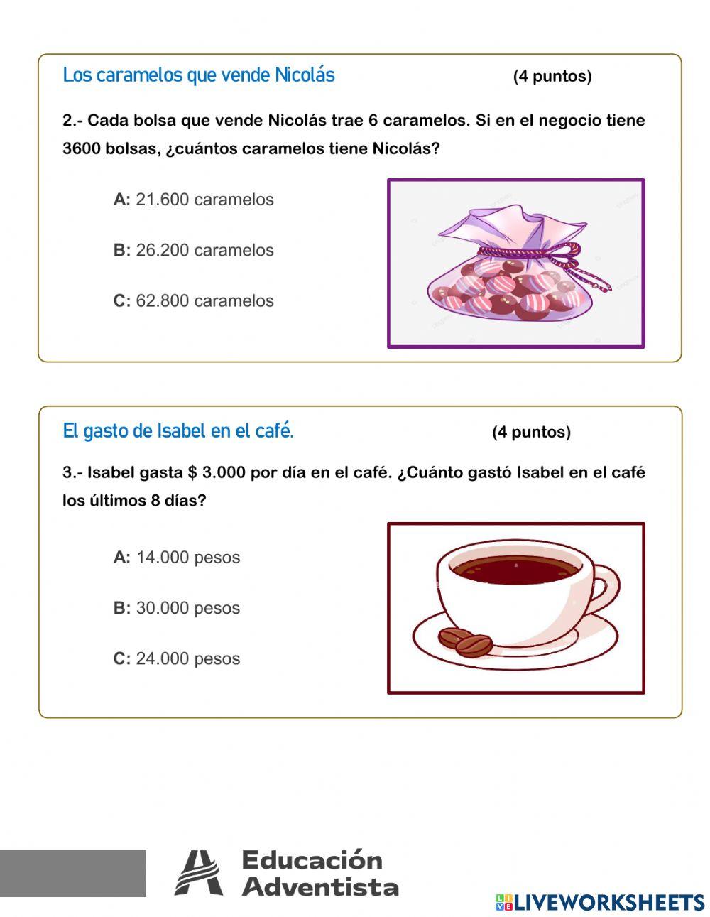 Evaluación Matemática