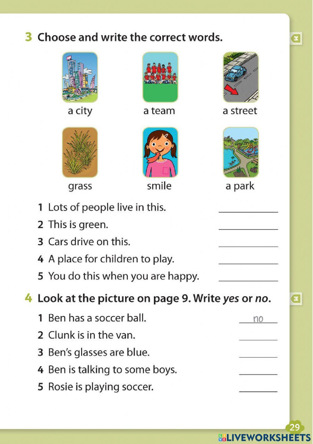 Soccer in the street chap 1&2