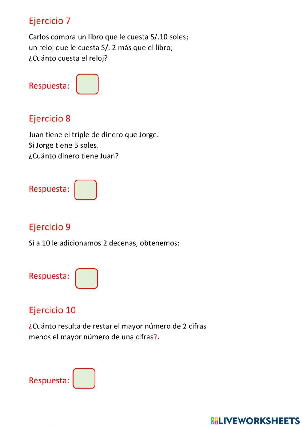 Razonamiento matemático