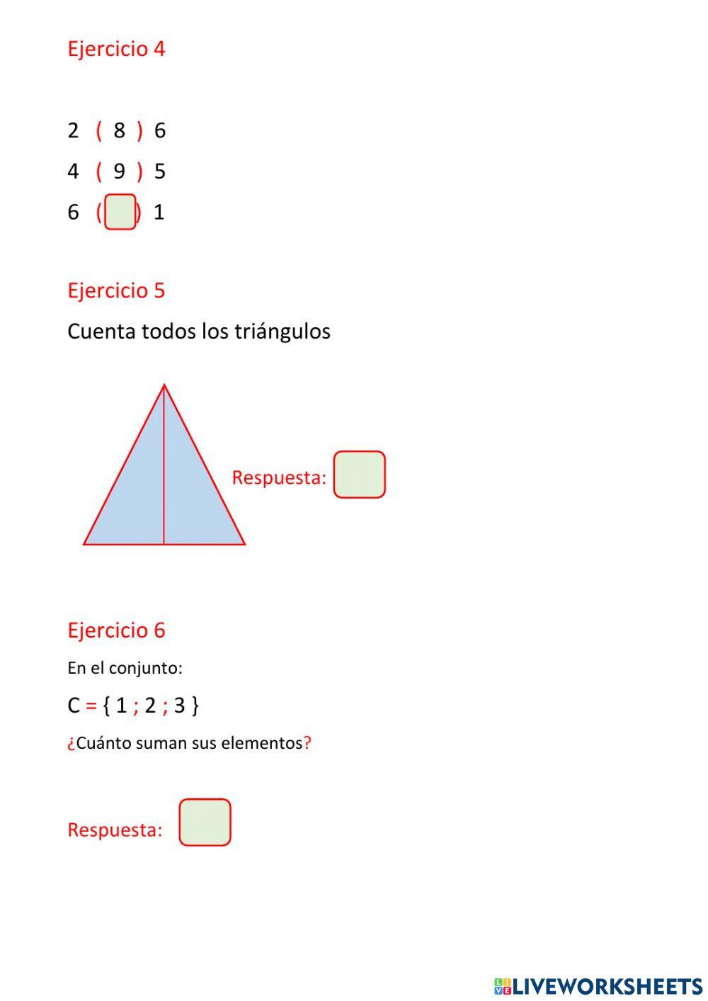 Razonamiento matemático