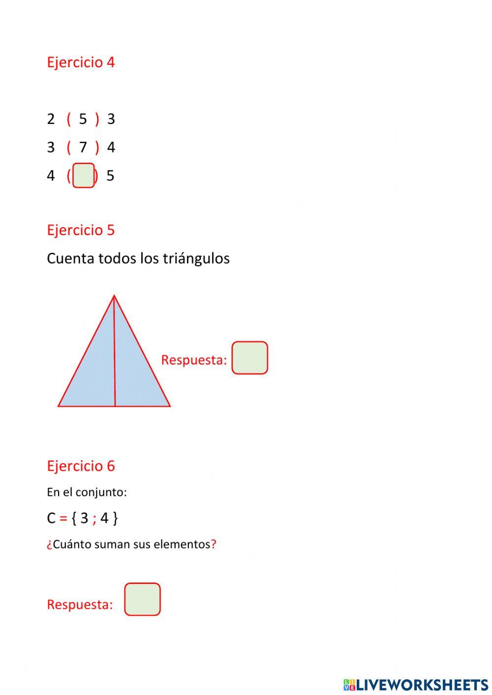 Razonamiento matemático