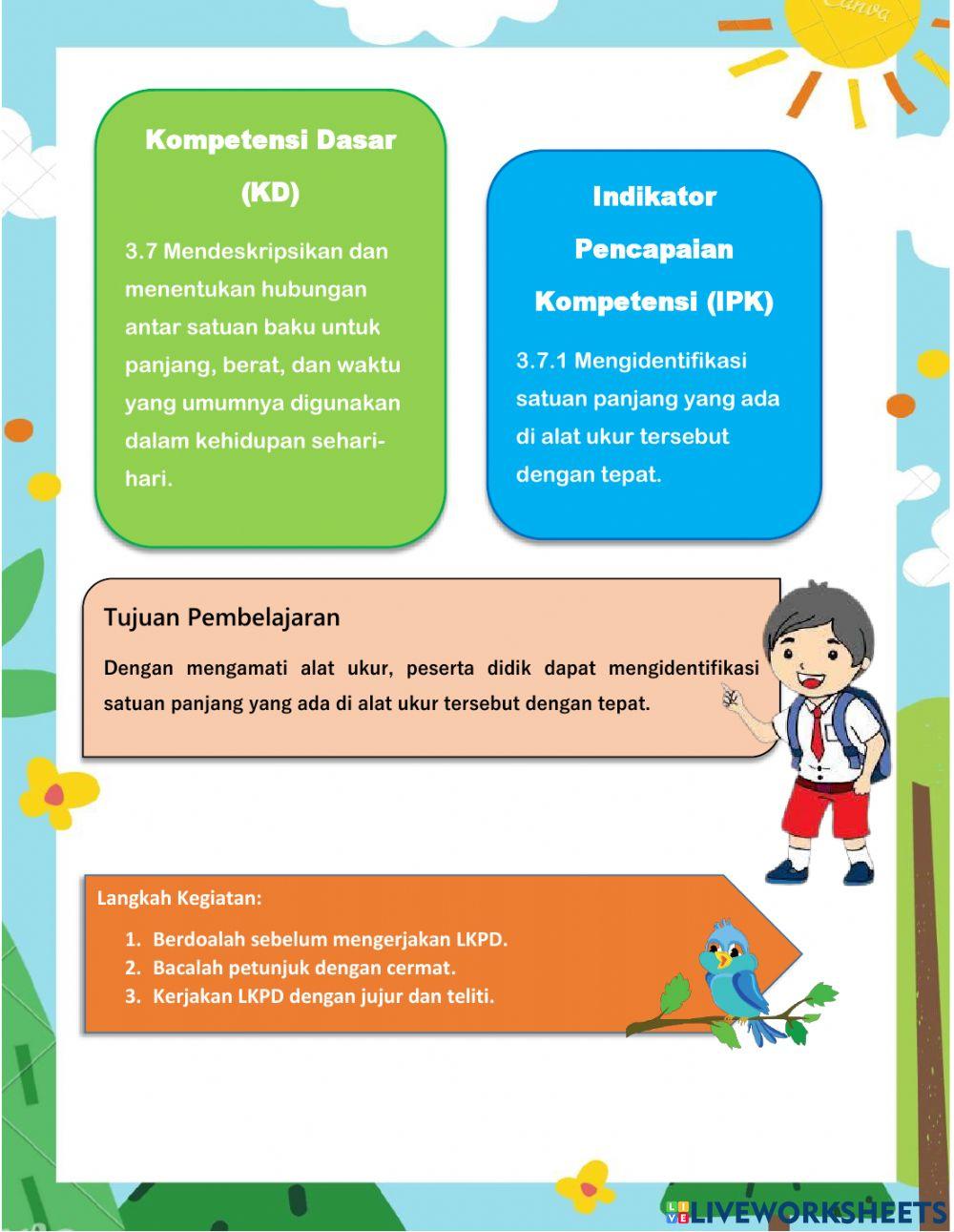 LKPD Matematika Tema 3 Subtema 1 Pembelajaran 3