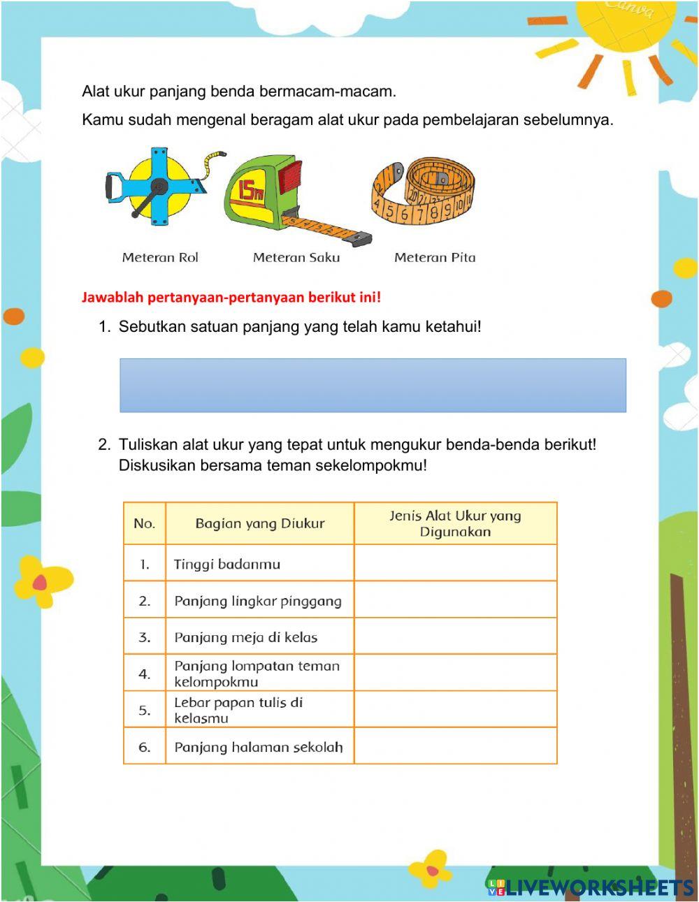 LKPD Matematika Tema 3 Subtema 1 Pembelajaran 3
