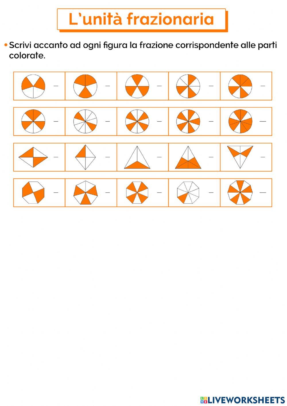 Lavoriamo sulle frazioni