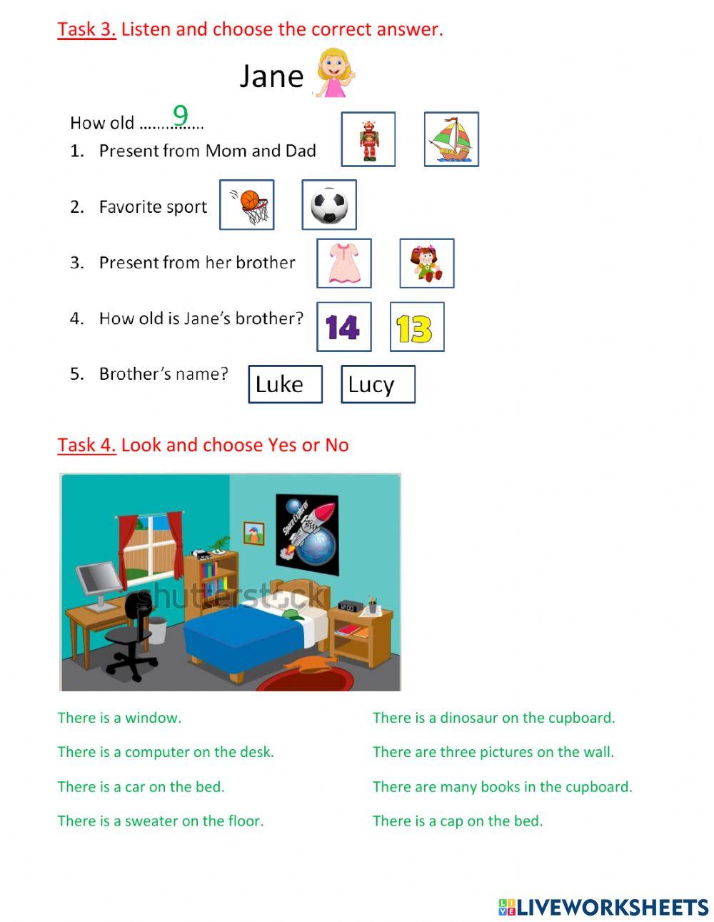 Smart 4 - theme 1 - lesson 2