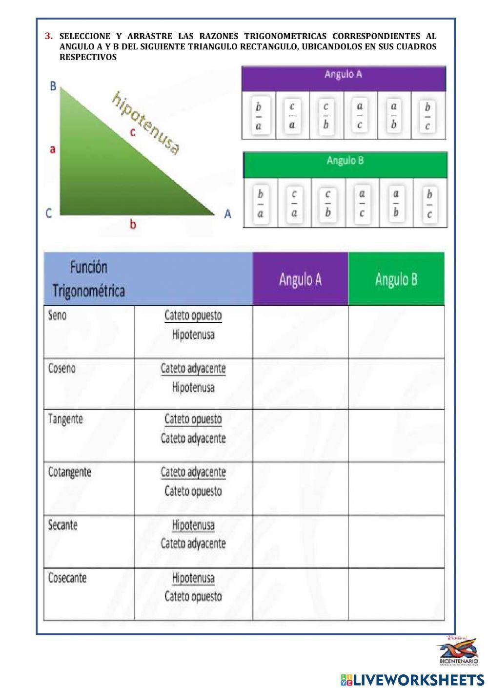 Funciones trigonometricas