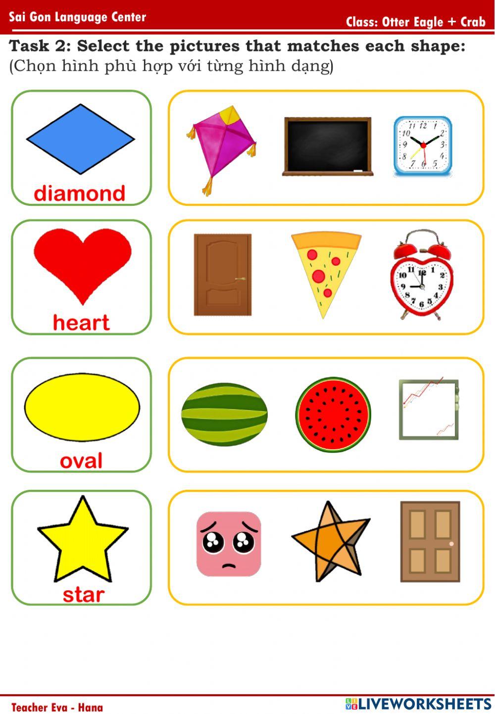 PPD a4 (Diamond, Heart, Star, Oval)