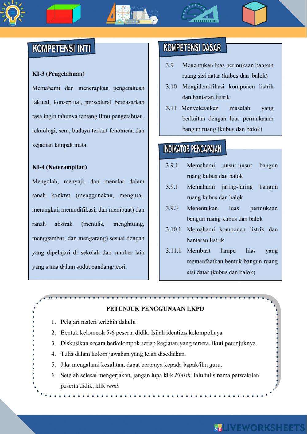 Lkpd 1 bangun ruang