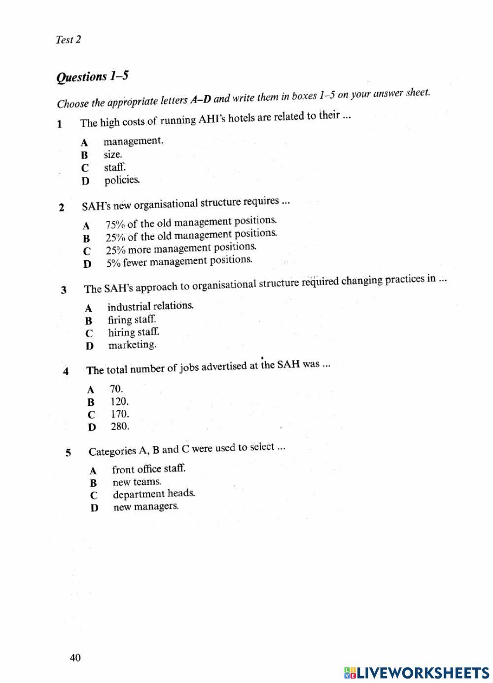 Ielts reading book 2 test 2 part 1