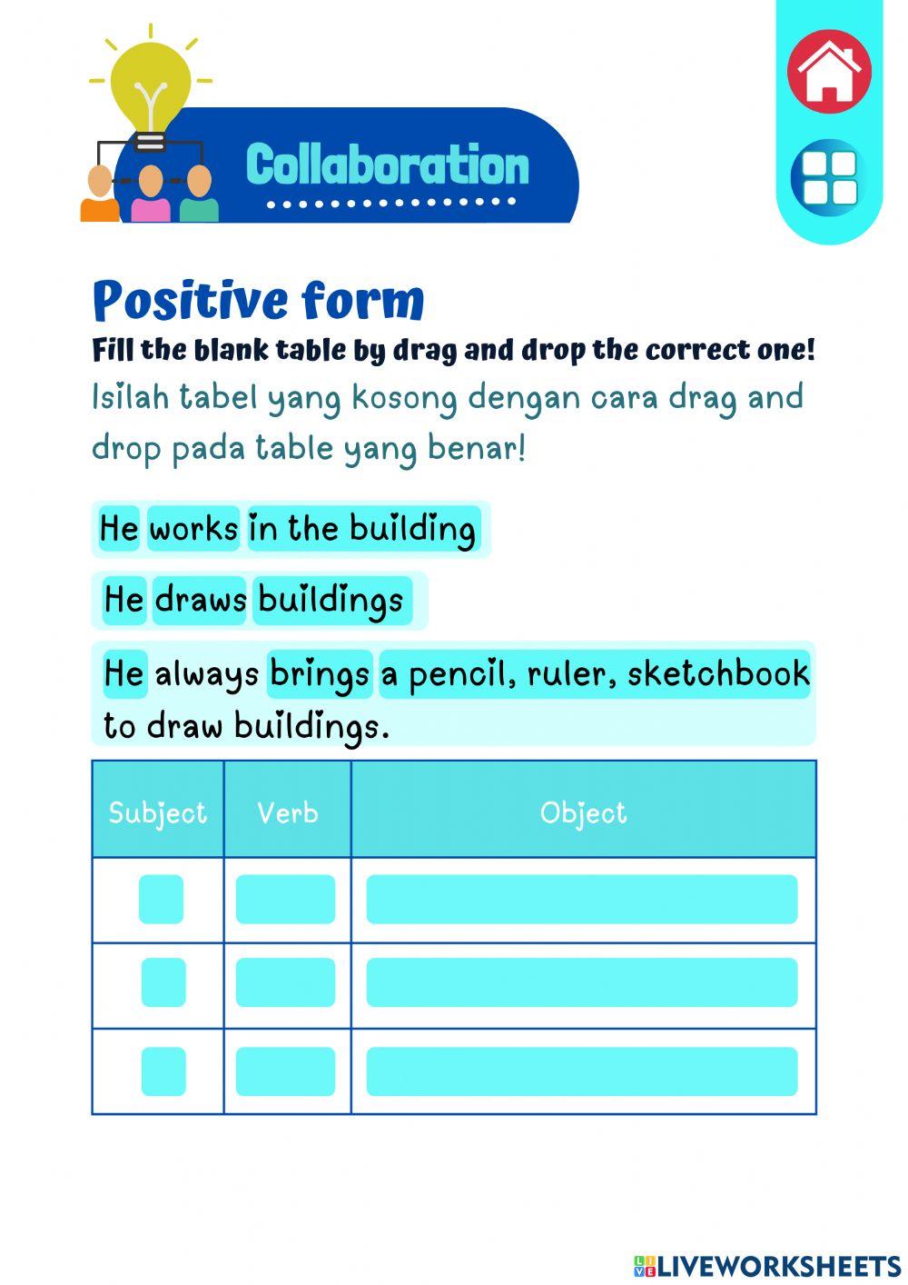 Simple present tense