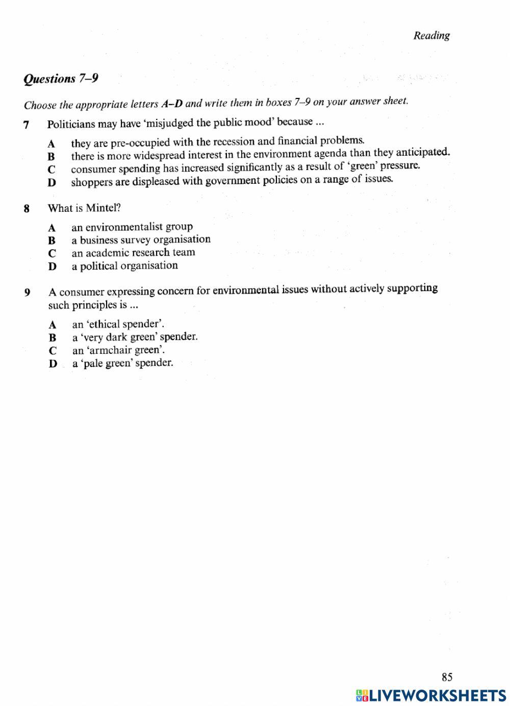 Ielts reading book 2 test 4 part 1