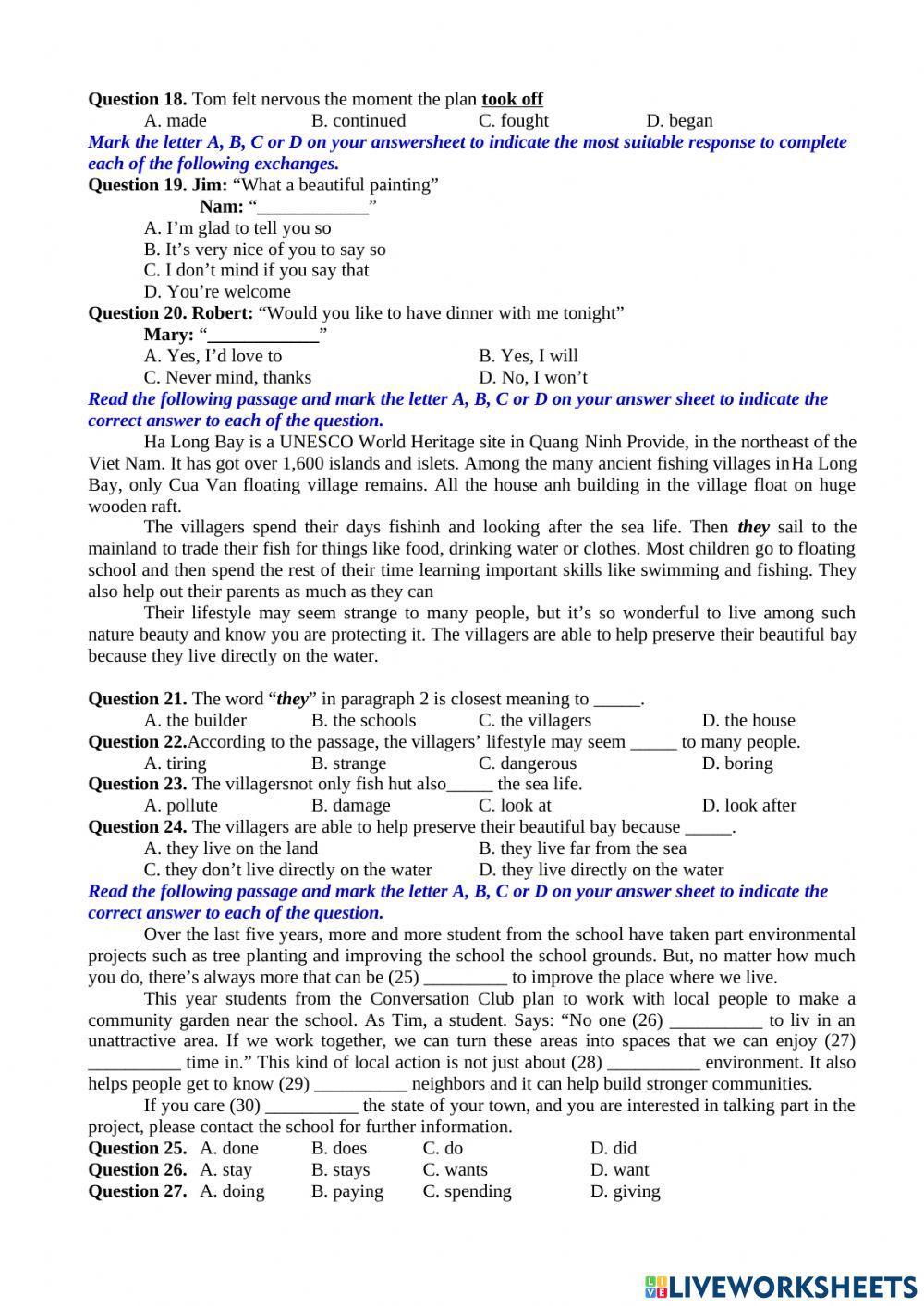 Đề thi vào lớp 10-hà nội (2020-2021)