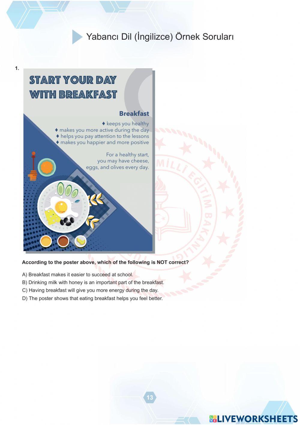 LGS Örnek Ocak-Şubat-Mart