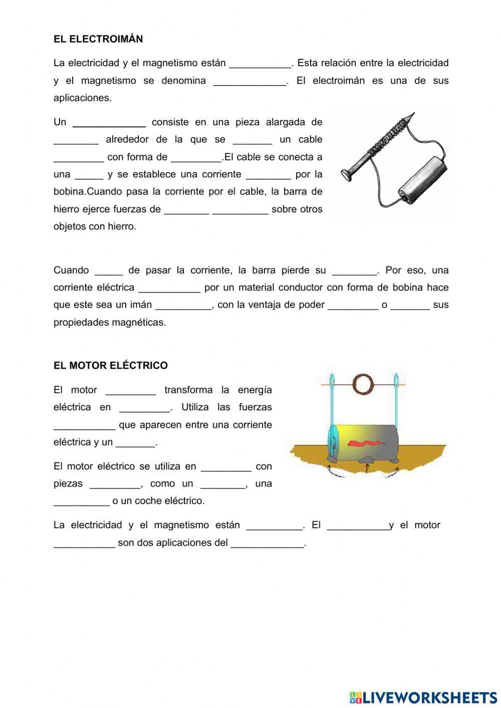La electricidad y el magnetismo