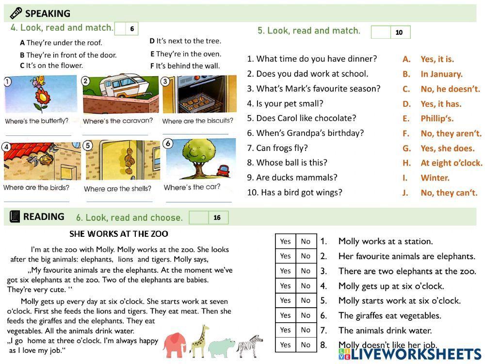 Exit test. iWonder 2