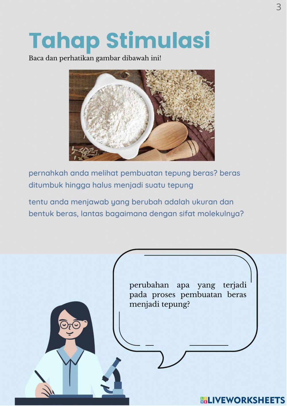 E-LKPD perubahan zat