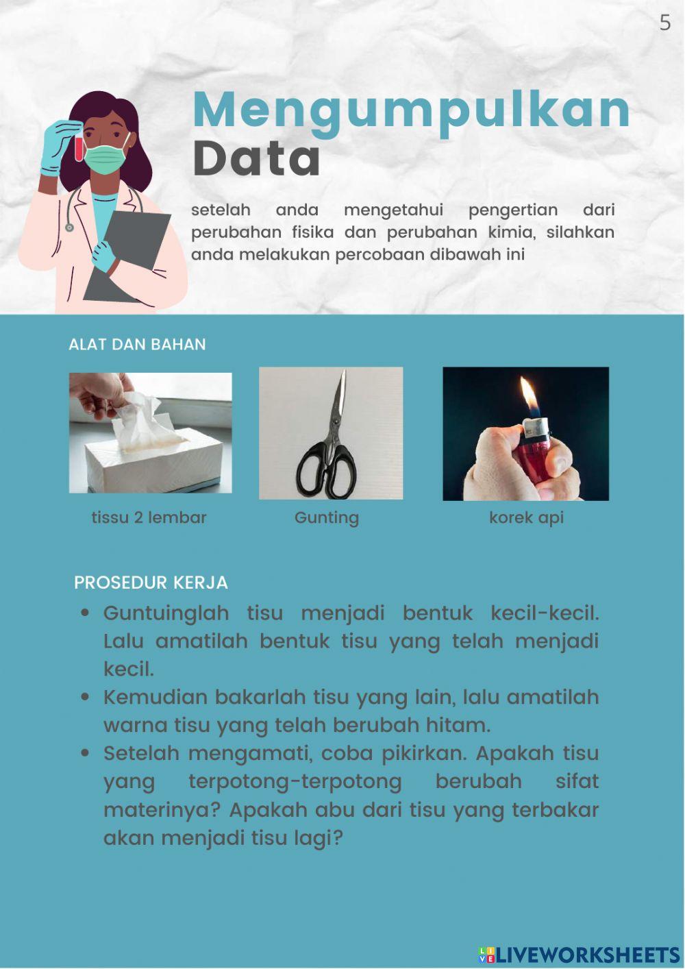 E-LKPD perubahan zat