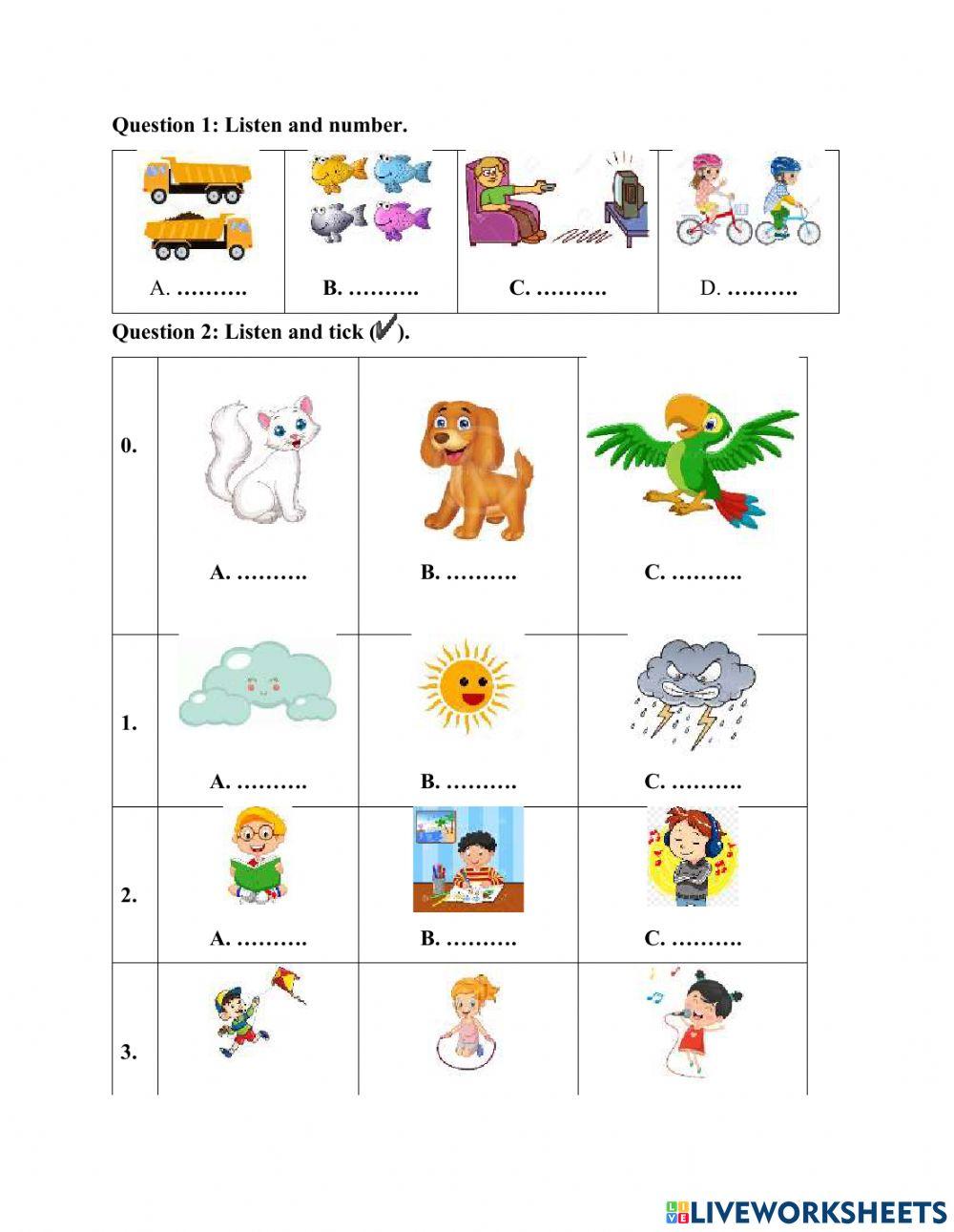 Me and my family as well as the world around