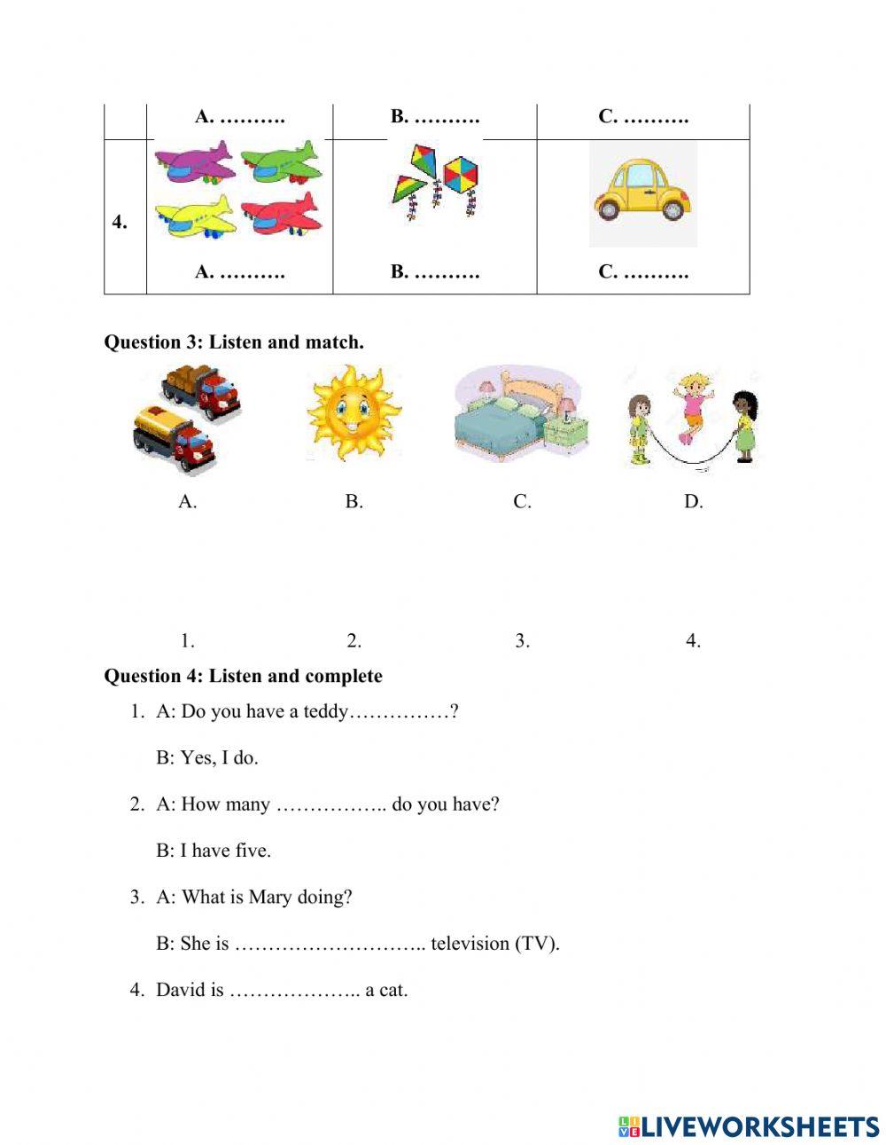 Me and my family as well as the world around