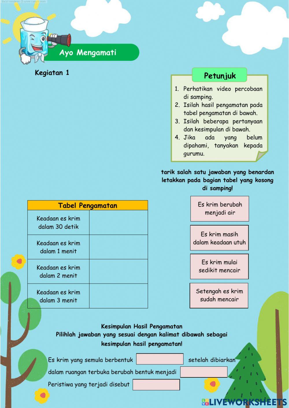 Perubahan Wujud Benda