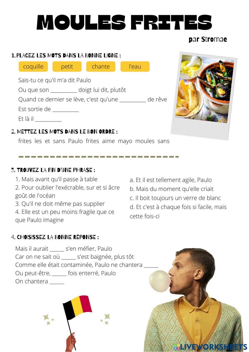 Stromae – Moules frites