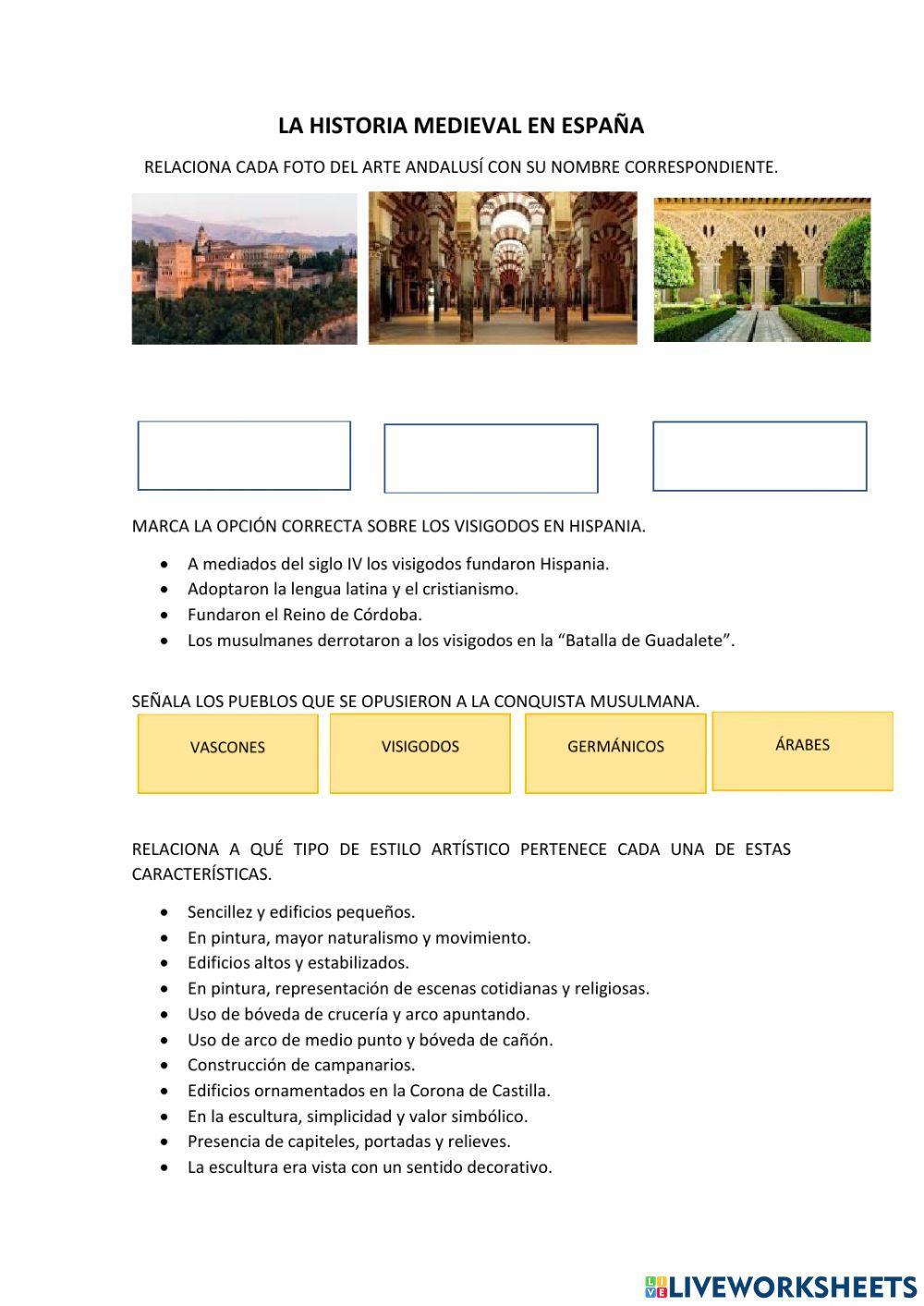 La historia medieval en España