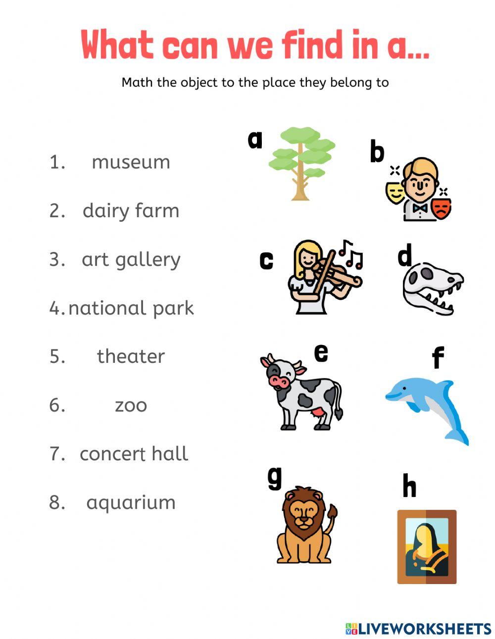 Vocabulary comprehension Big English 3 Unit 9
