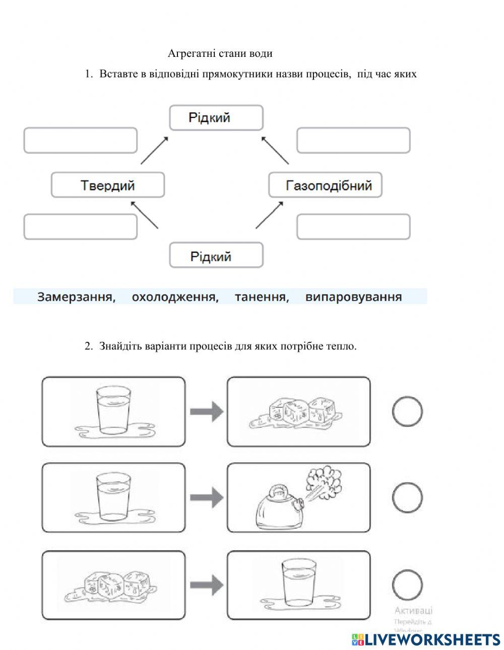 Агрегатні стани води