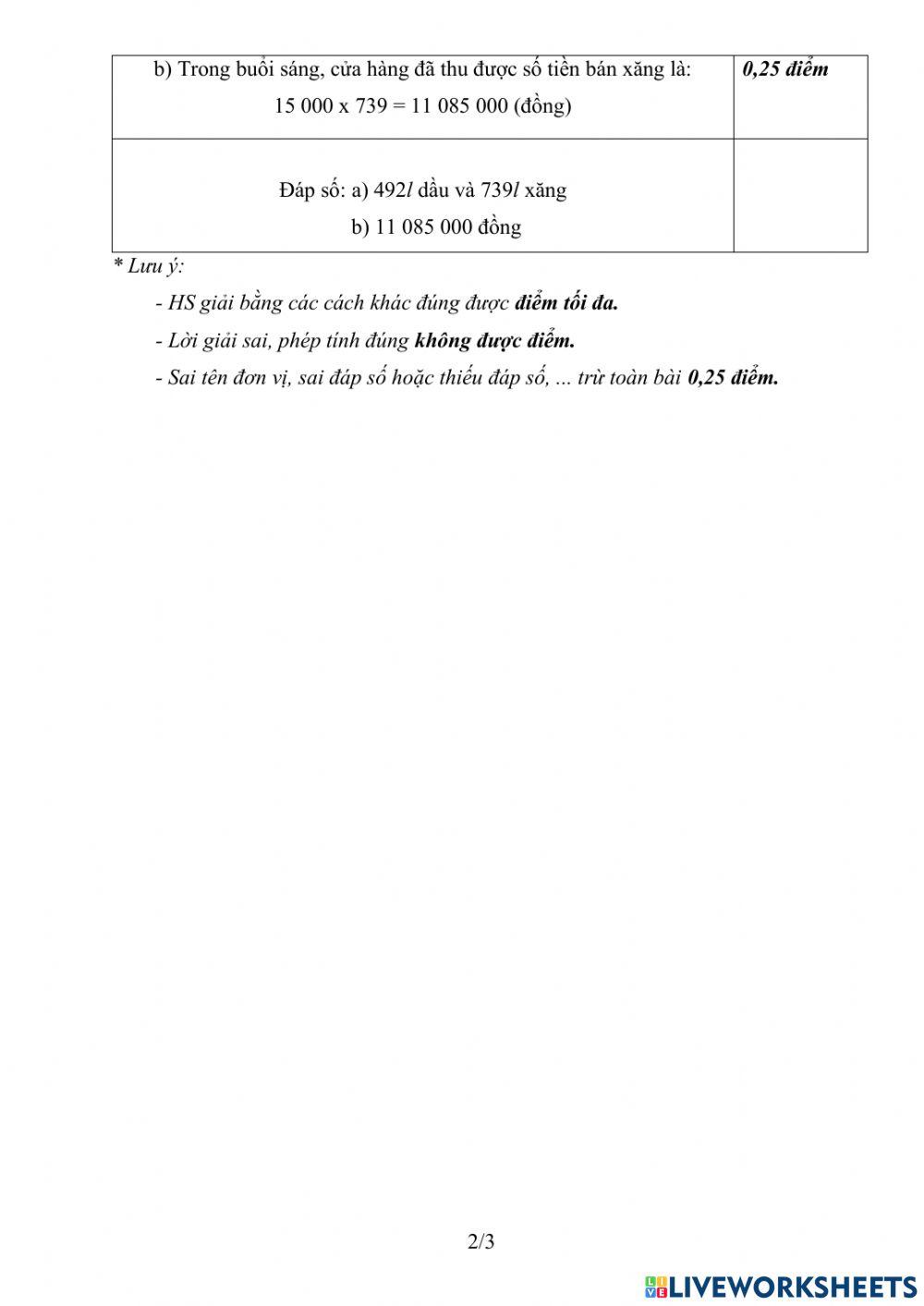 H. toán ôn tập cuôi năm