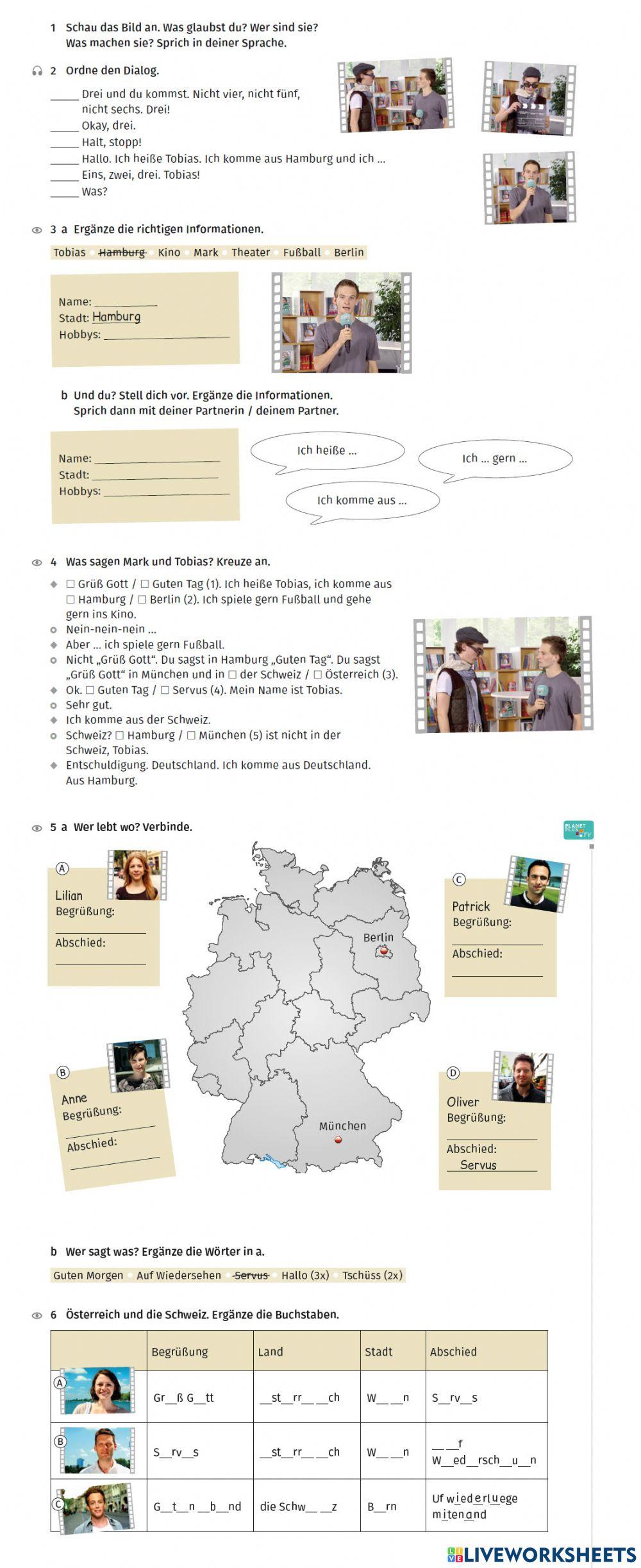 Planet + Kennenlernen