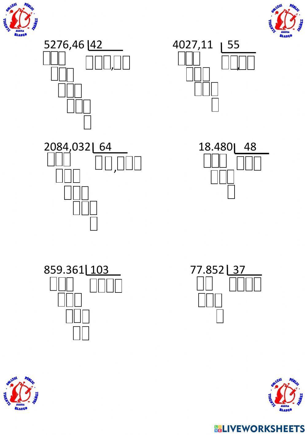 Diviones tradicionales II