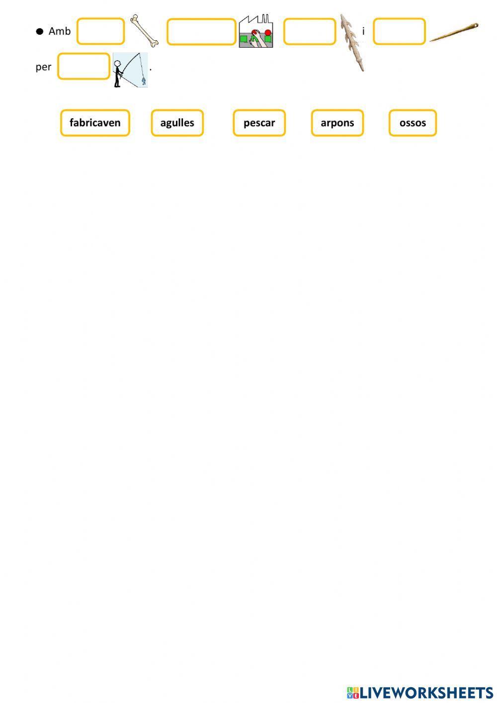 La prehistòria. El paleolític. Eines.