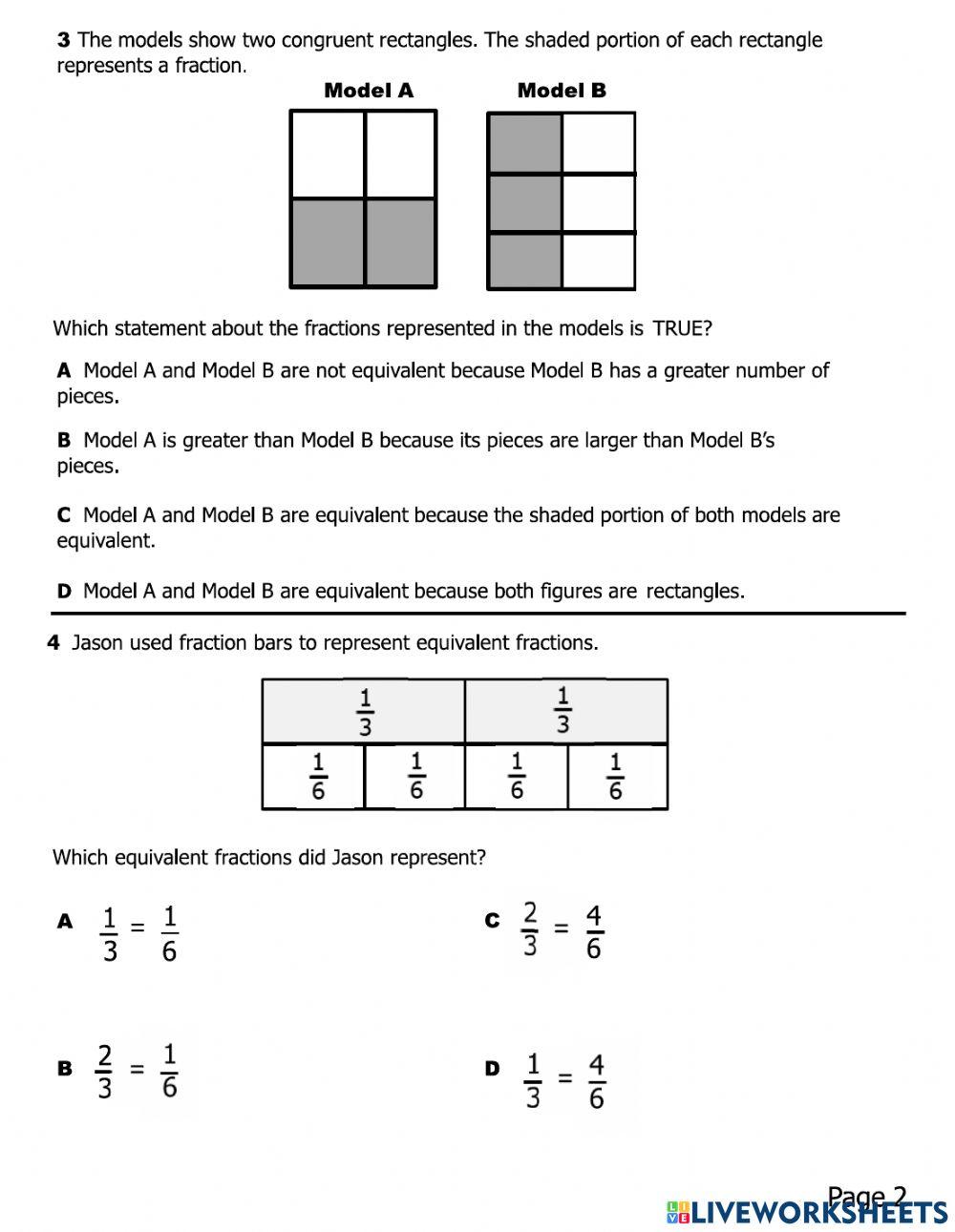 Team Practice Fractions 3.3f