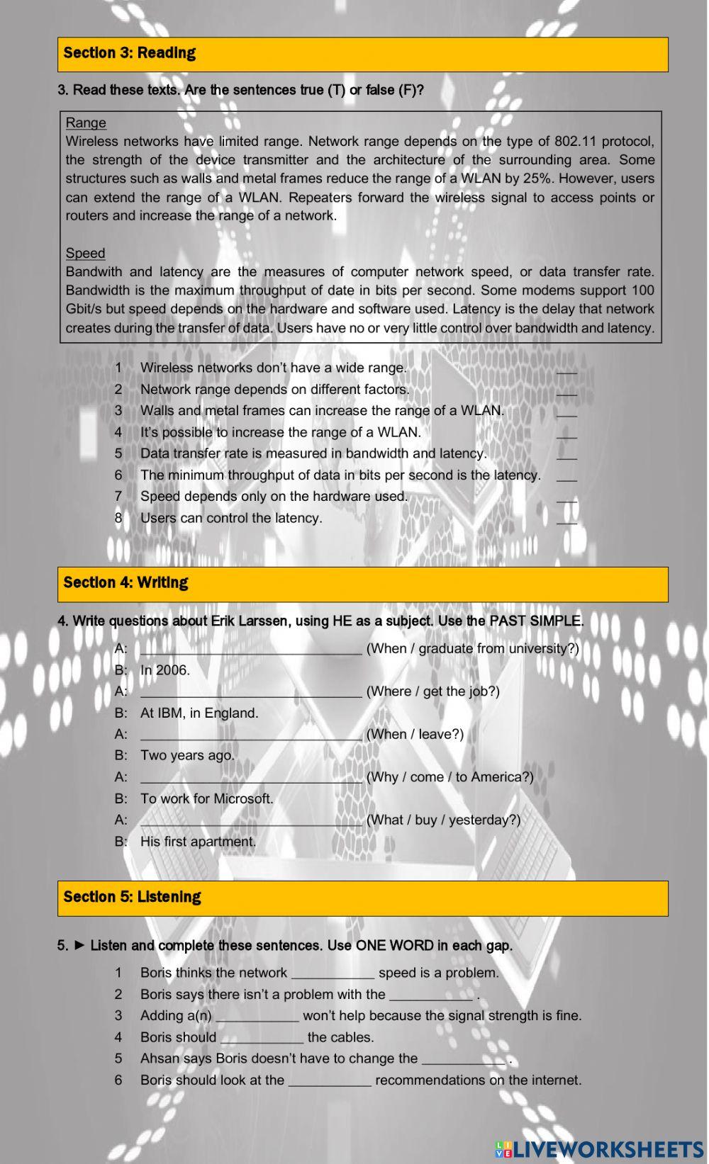 English for Information Technology