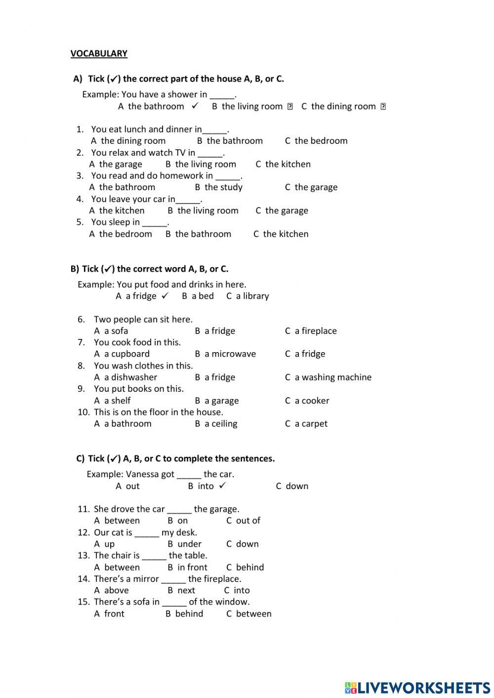 Third term test ELEMENTARY