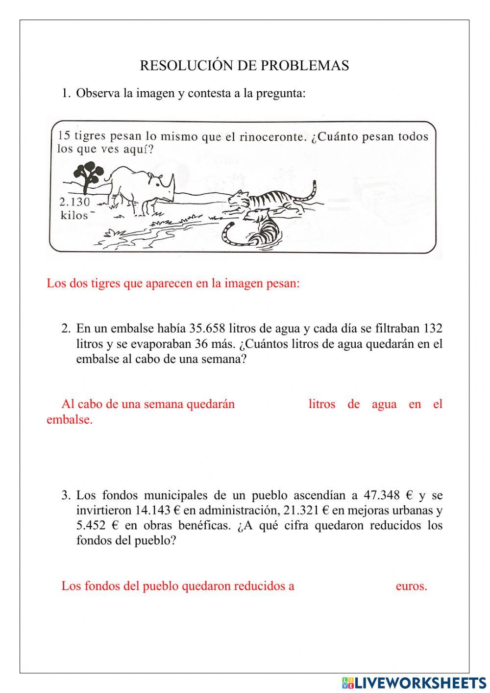 Resolución de problemas