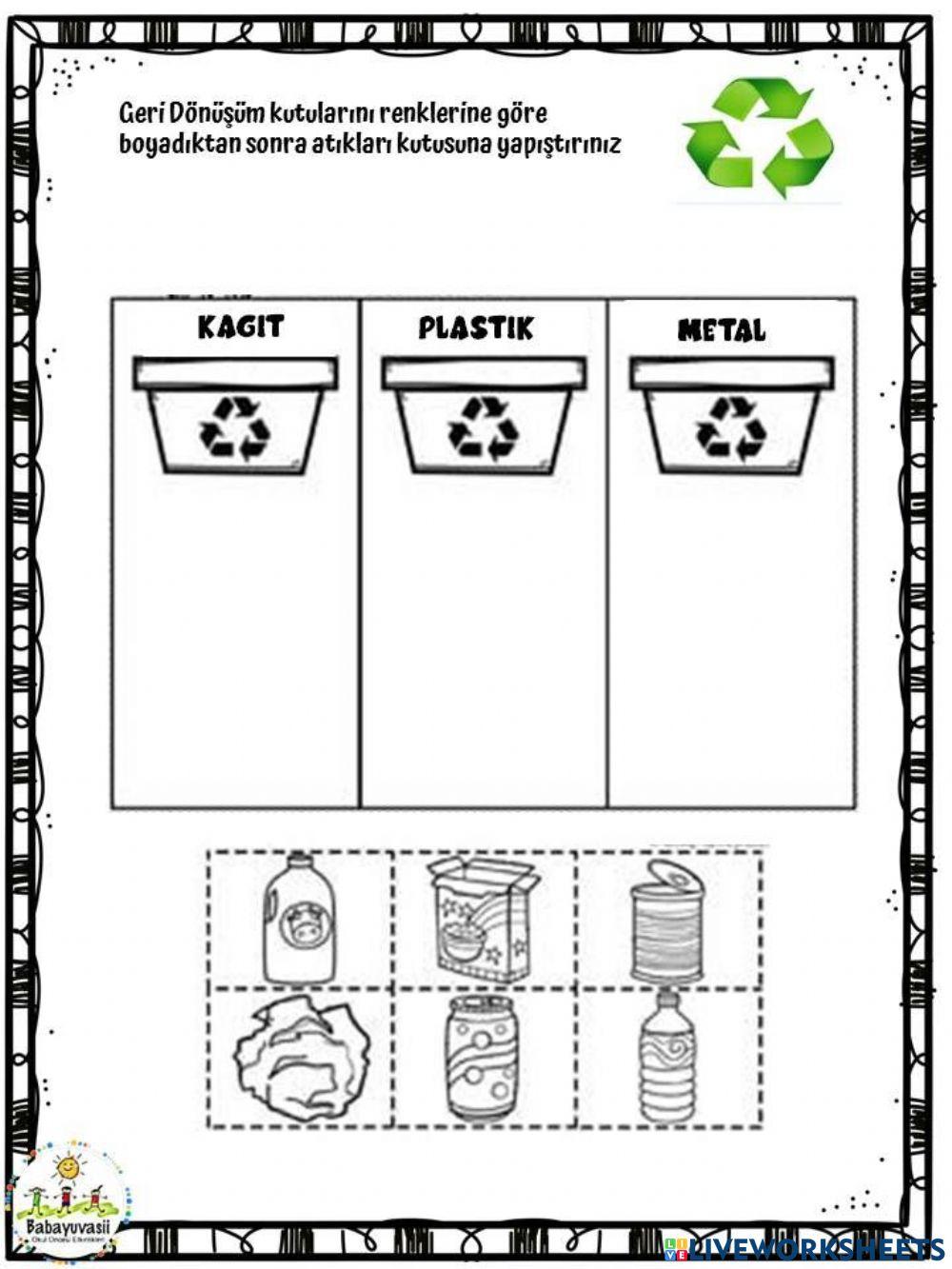 Geri dönüşüm eşleştirme