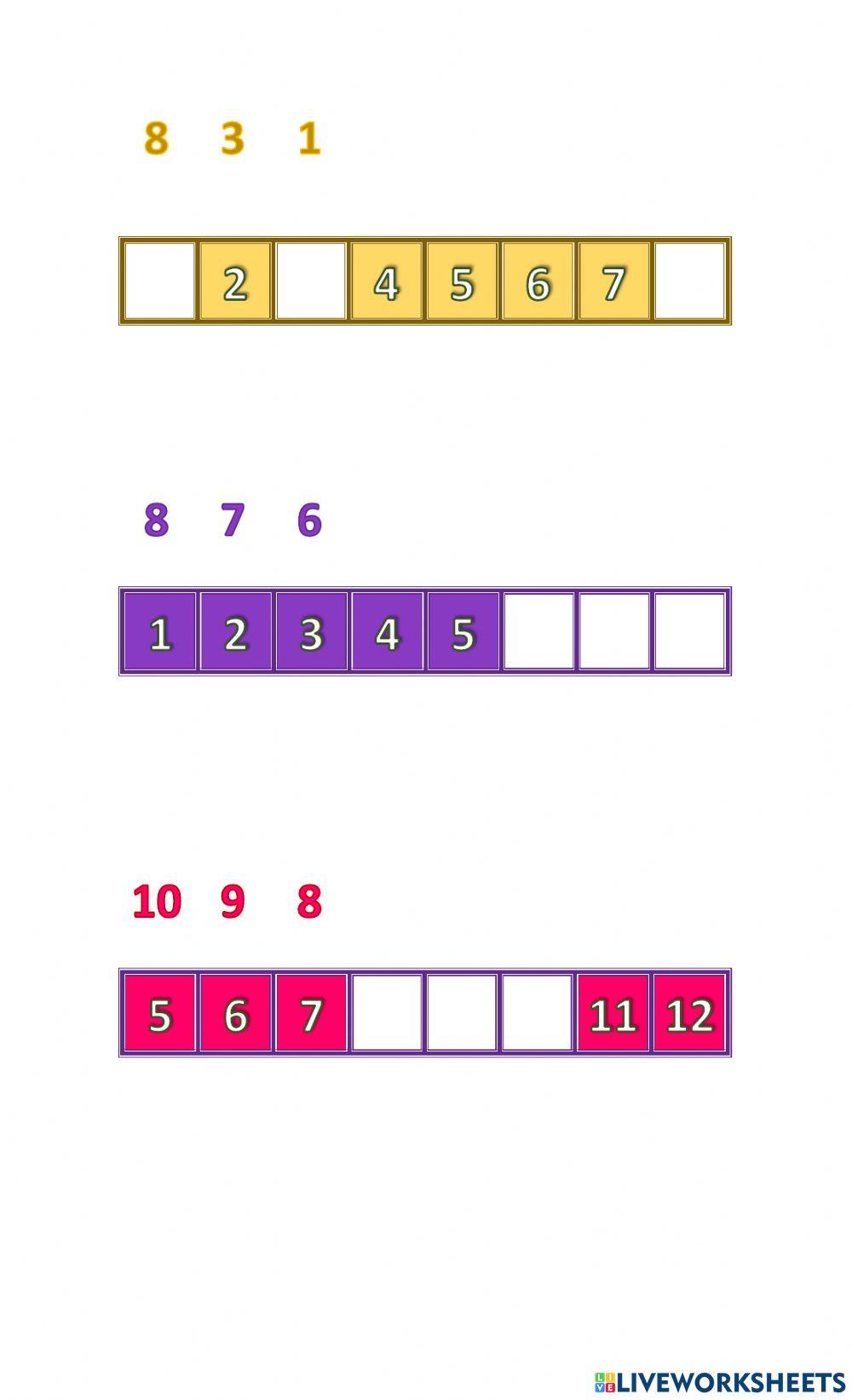 Números del 0 al 10