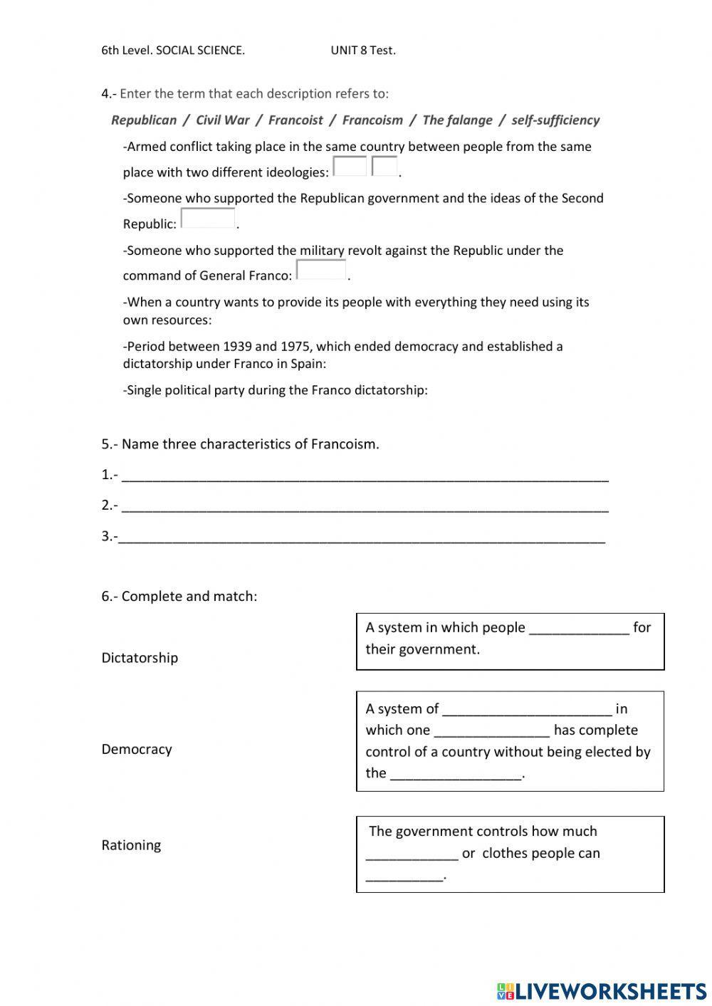 Spain in the 20th century