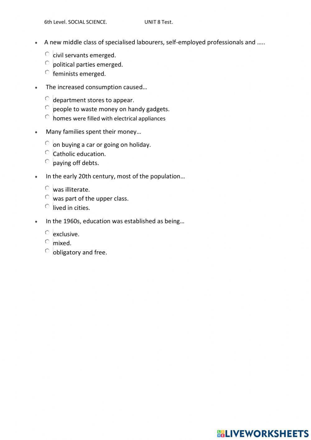 Spain in the 20th century