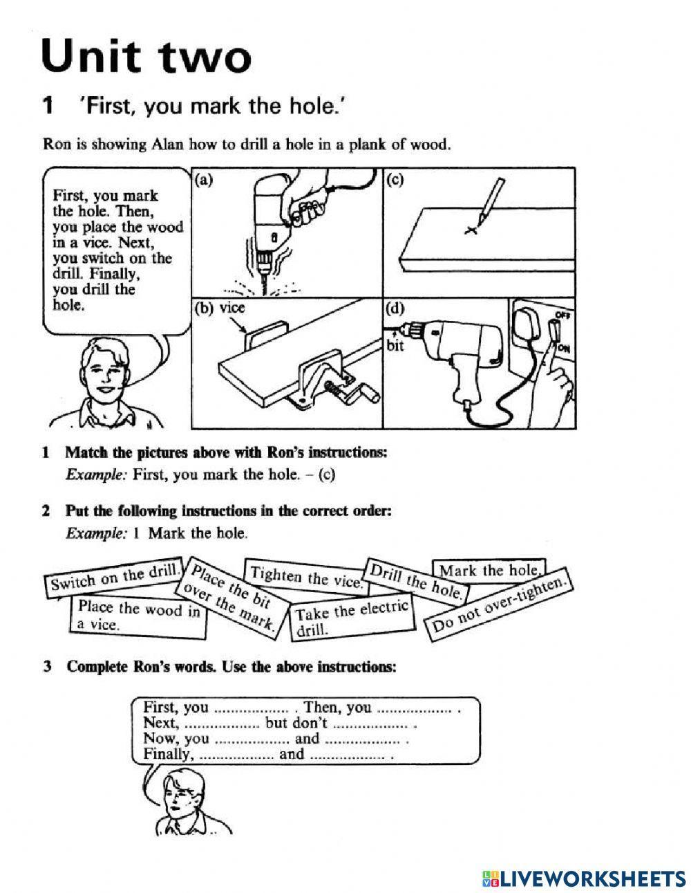Sequencing in a workshop