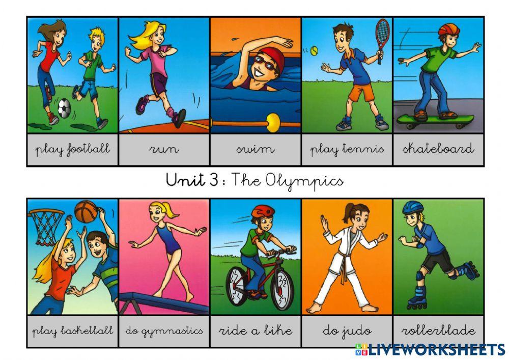 Pronunciation (unit 3) online exercise for Live Worksheets