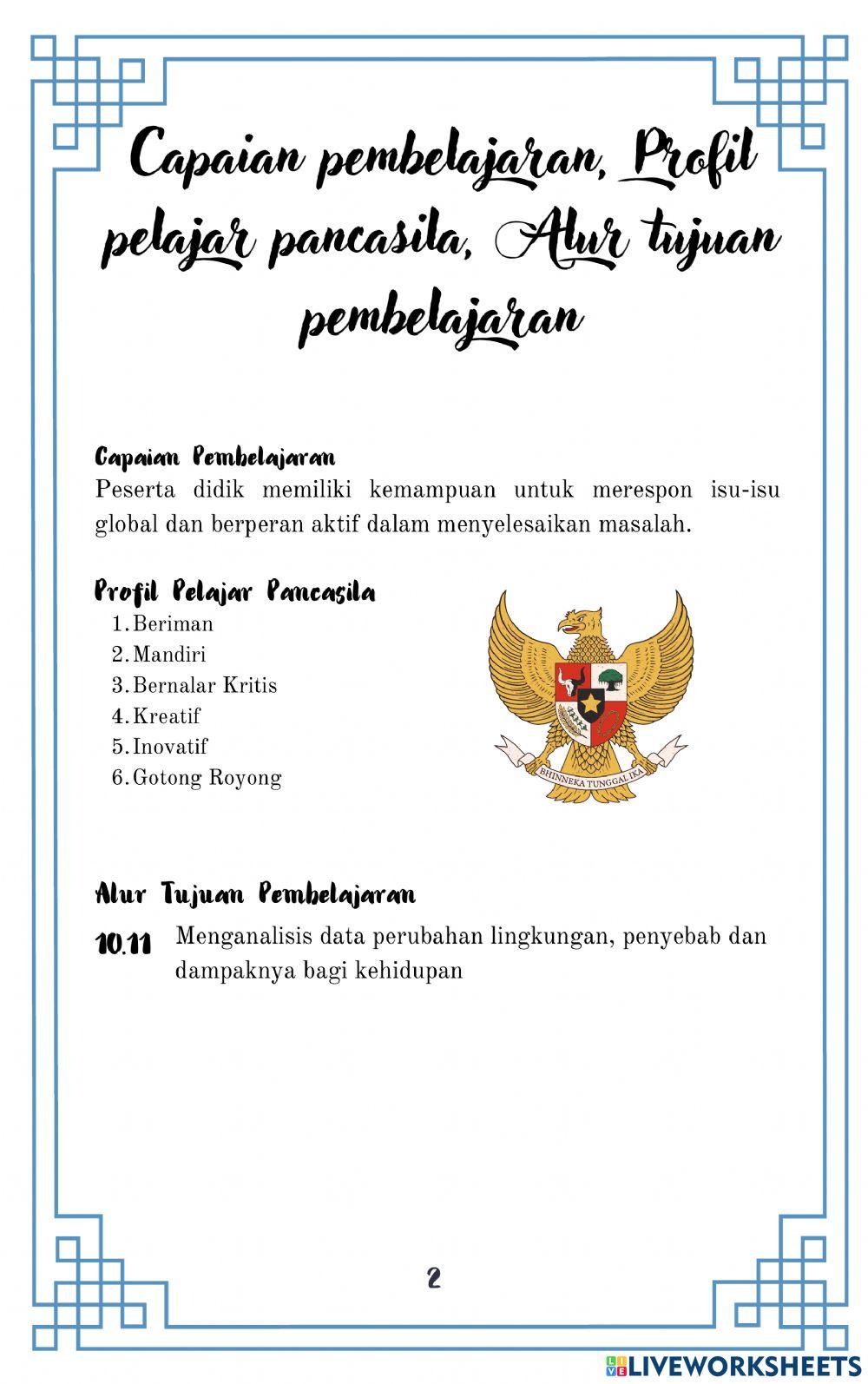 Lkpd perubahan lingkungan