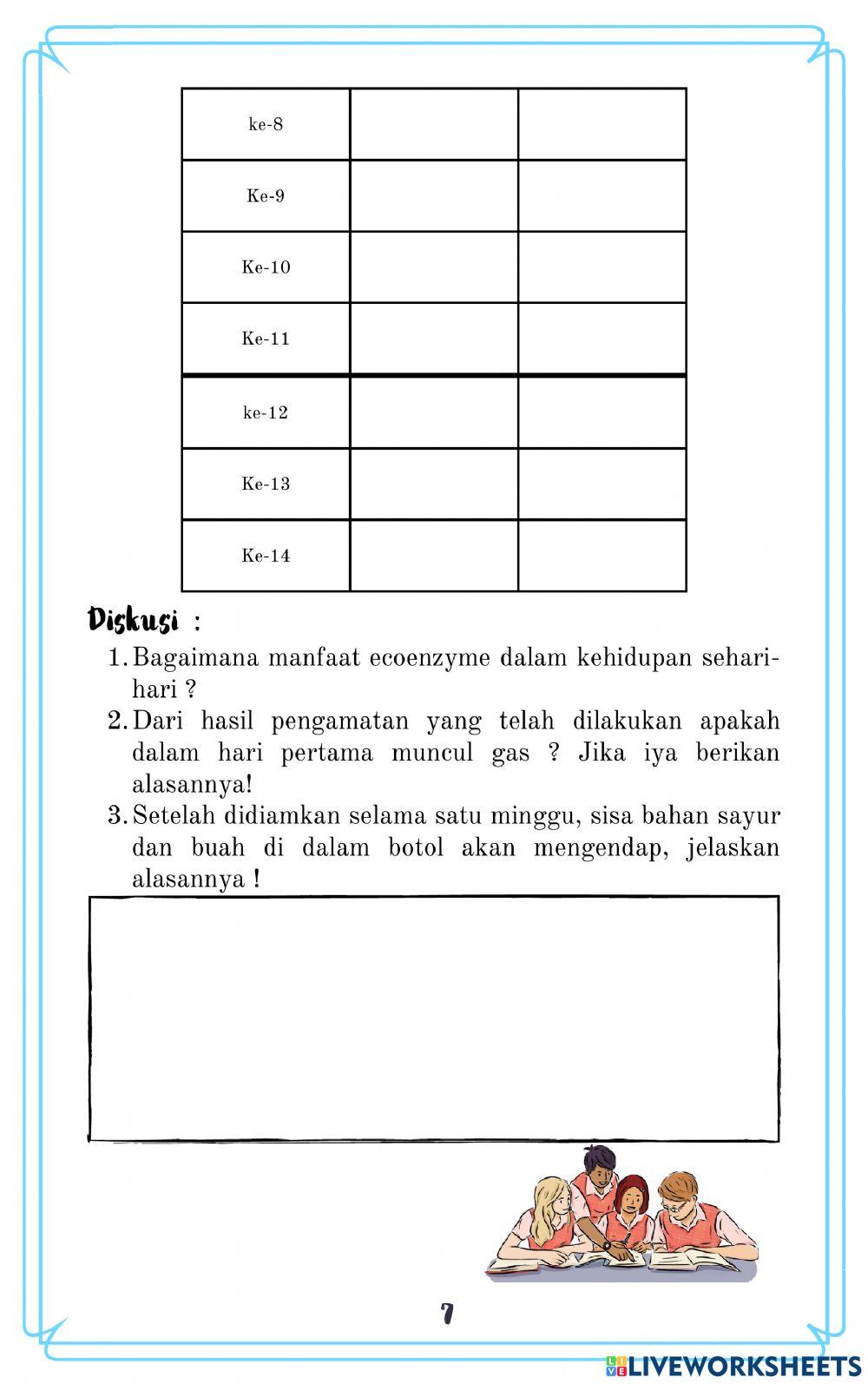 Lkpd perubahan lingkungan