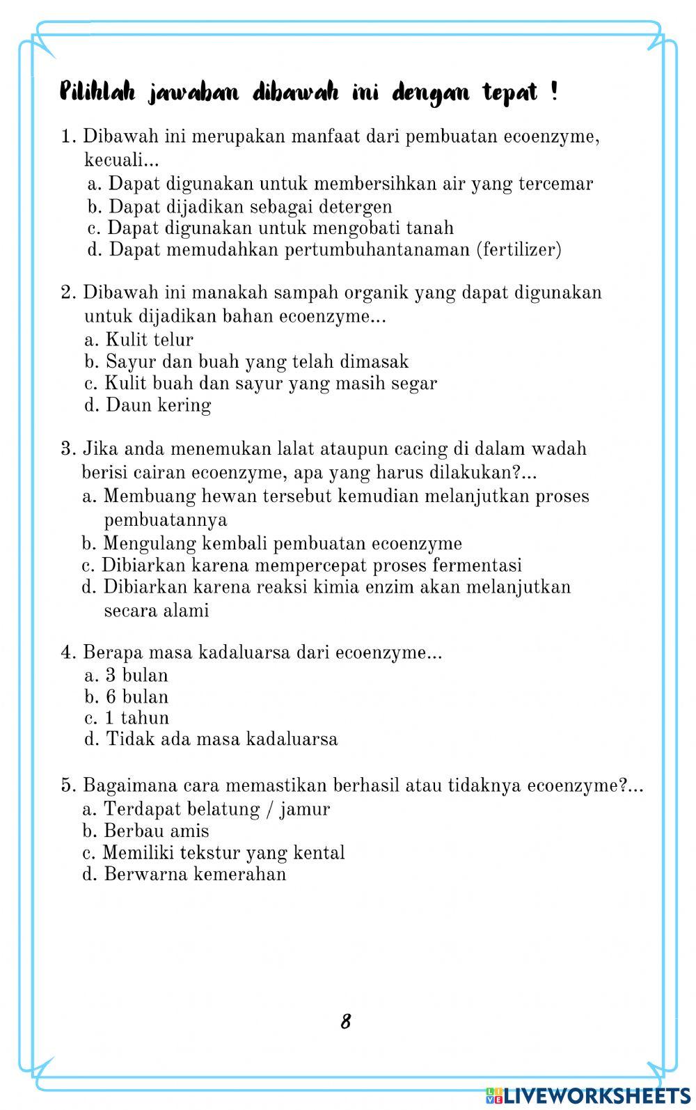 Lkpd perubahan lingkungan