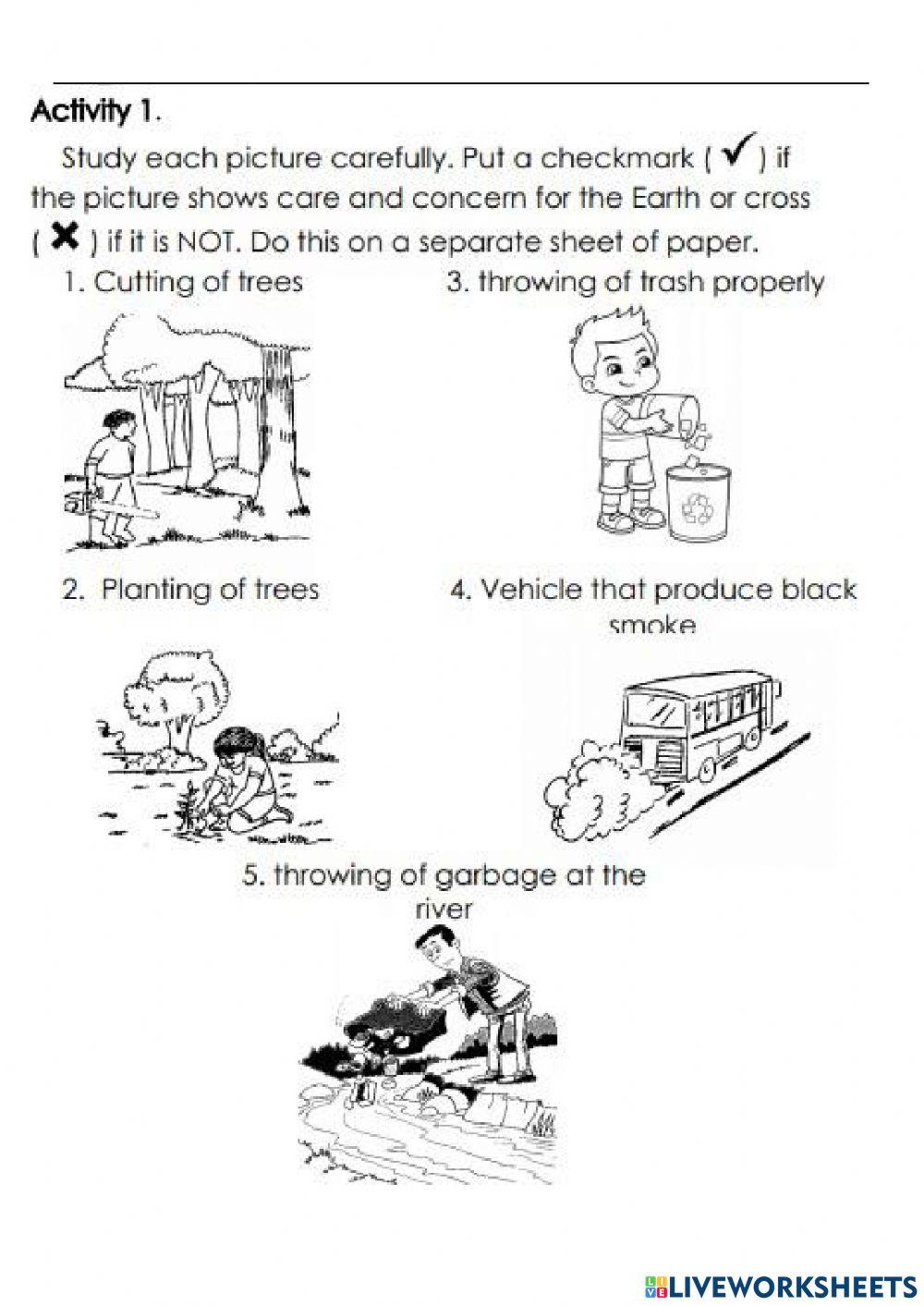Care and Concern for the Earth After going through this LAS, you are expected to: 1.	Enumerate the ways of showing care and concern for the Earth- 2.	Explain the importance of showing care and concern for the Earth- and 3.	Practice the ways of showing car