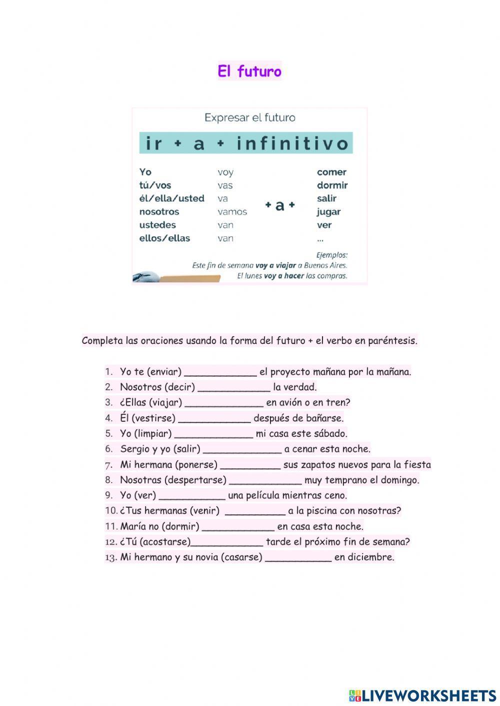 Futuro perifrástico